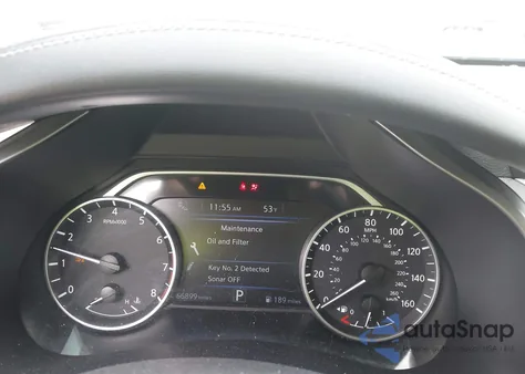 2022 Nissan Murano Sv Fwd из США, поврежденный, VIN 5N1AZ2BJXNC126704